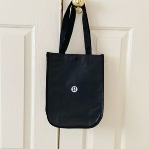 Lululemon Athletics Black/White Shopping Bag